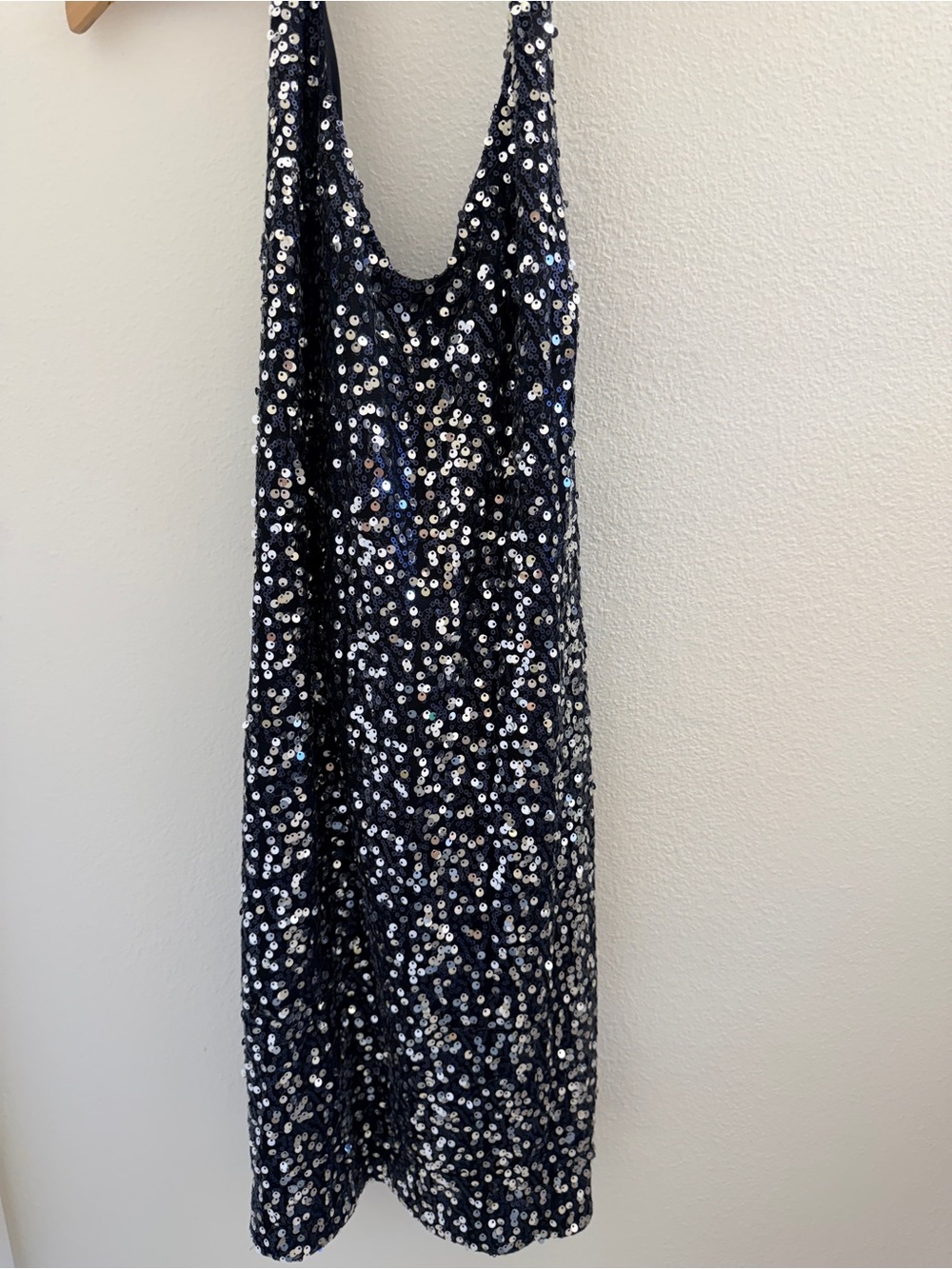 Black Sequin mini Dress